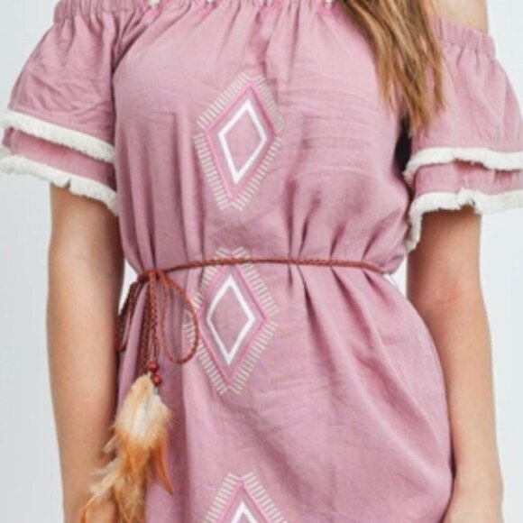 MAUVE DRESS - Picture 4 of 6